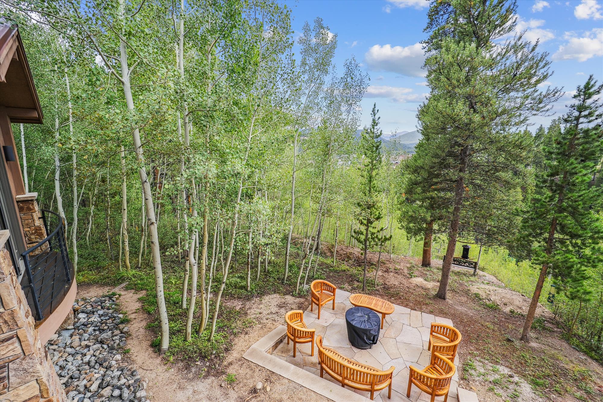 Patio - Lookout on Christie Lane - Breckenridge Vacation Rental
