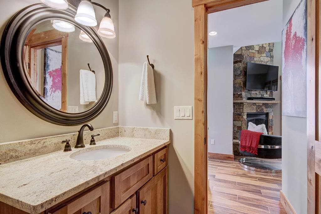 Bathroom - Main Street Retreat - Breckenridge Vacation Rental