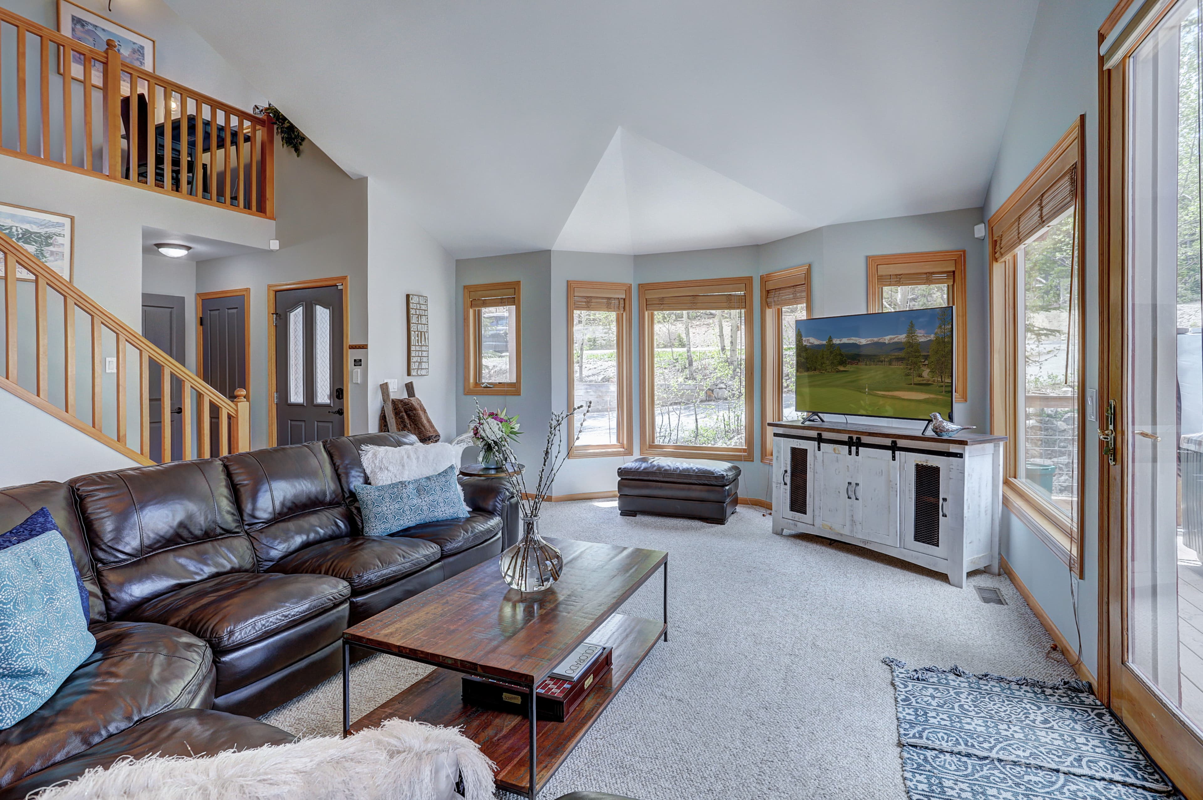 Living Area - Marble Mountain Retreat - Breckenridge Vacation Rental