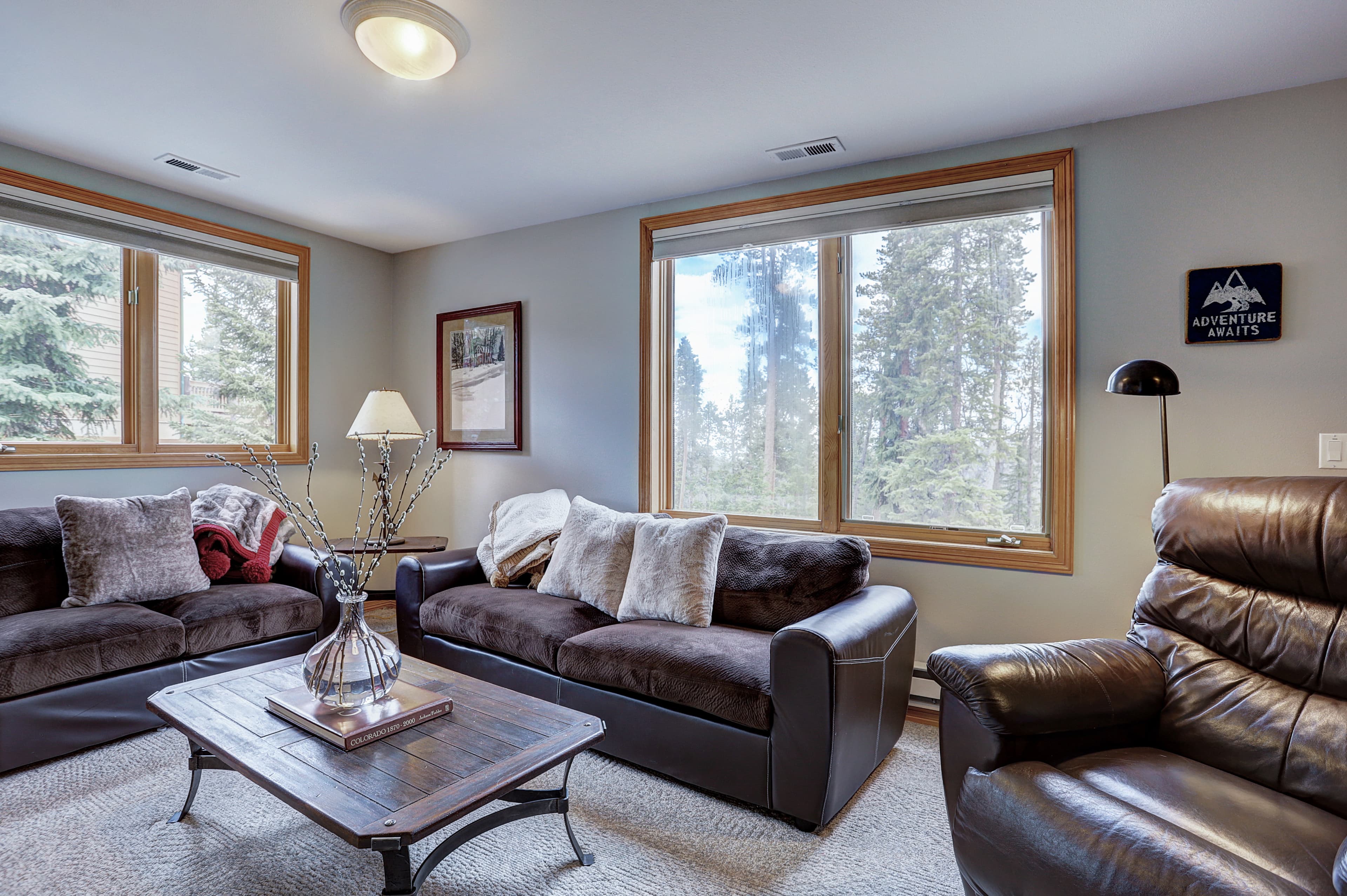 Living Area - Marble Mountain Retreat - Breckenridge Vacation Rental