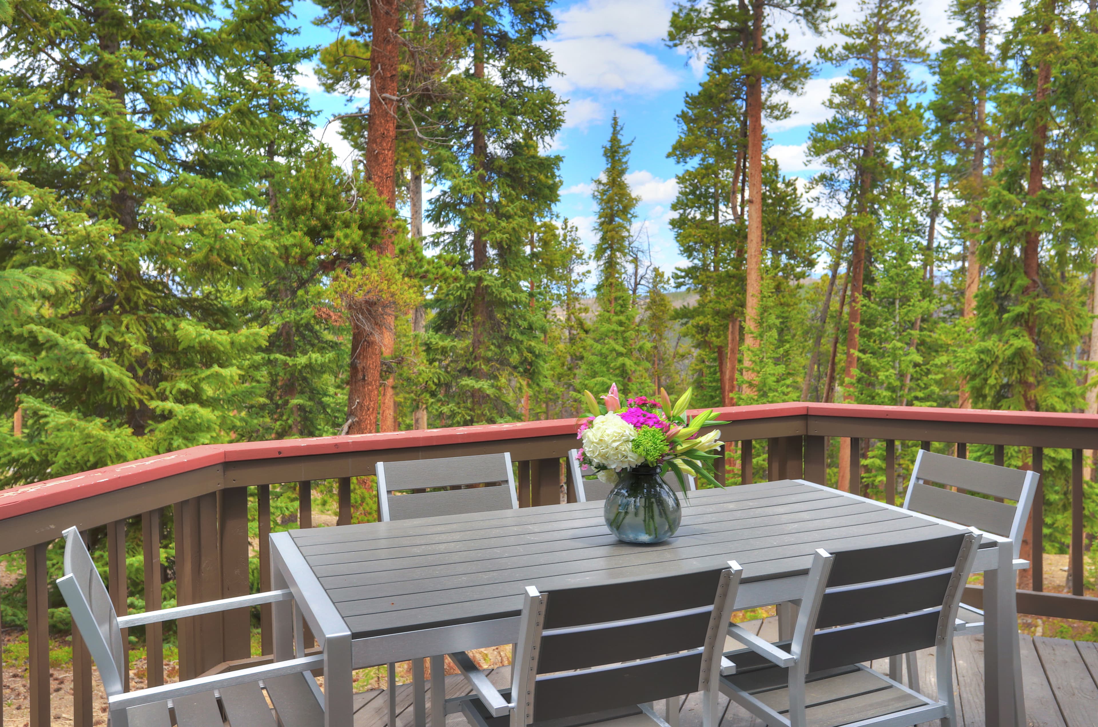 Deck - Marble Mountain Retreat - Breckenridge Vacation Rental