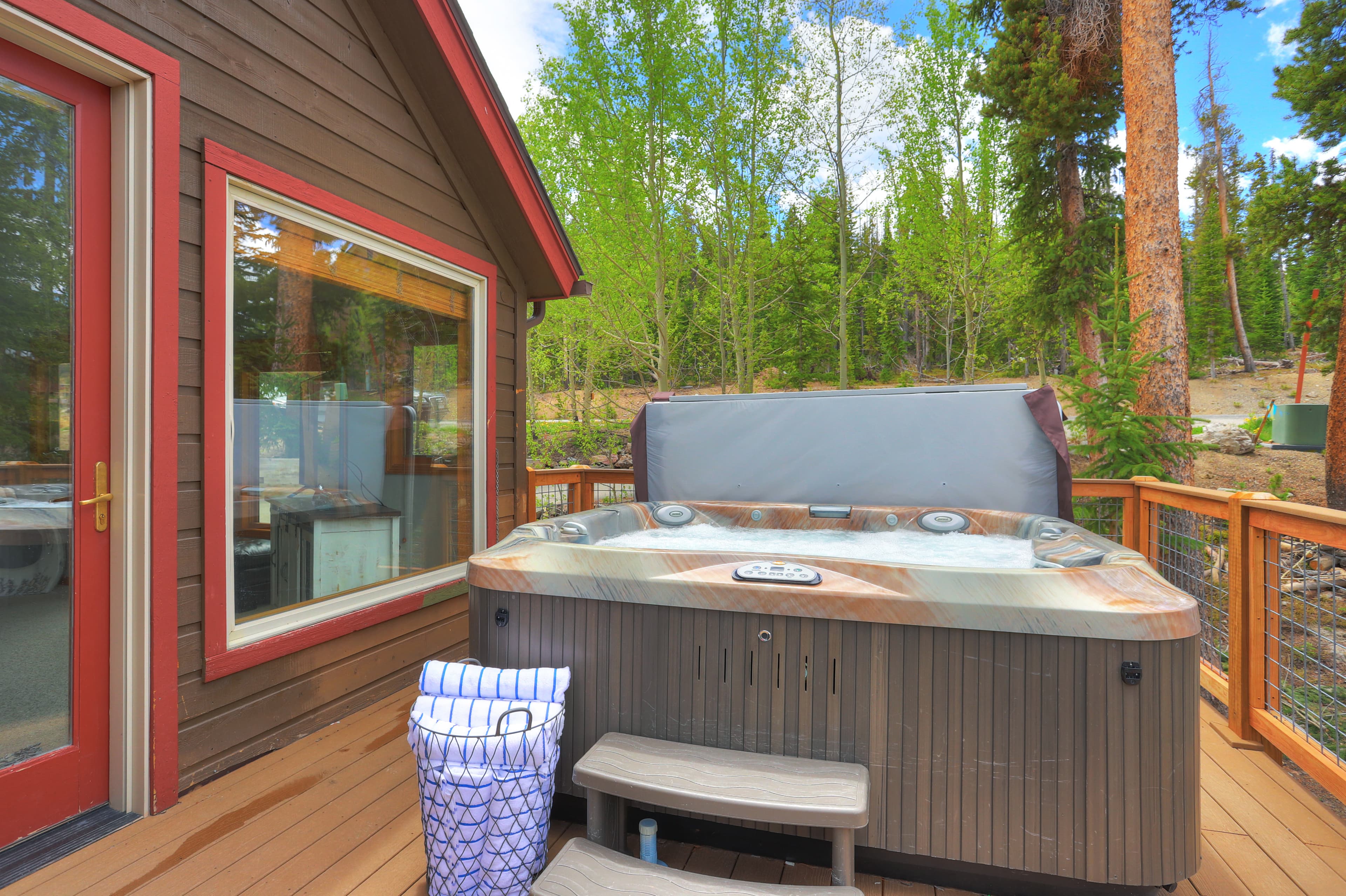 Hot Tub - Marble Mountain Retreat - Breckenridge Vacation Rental