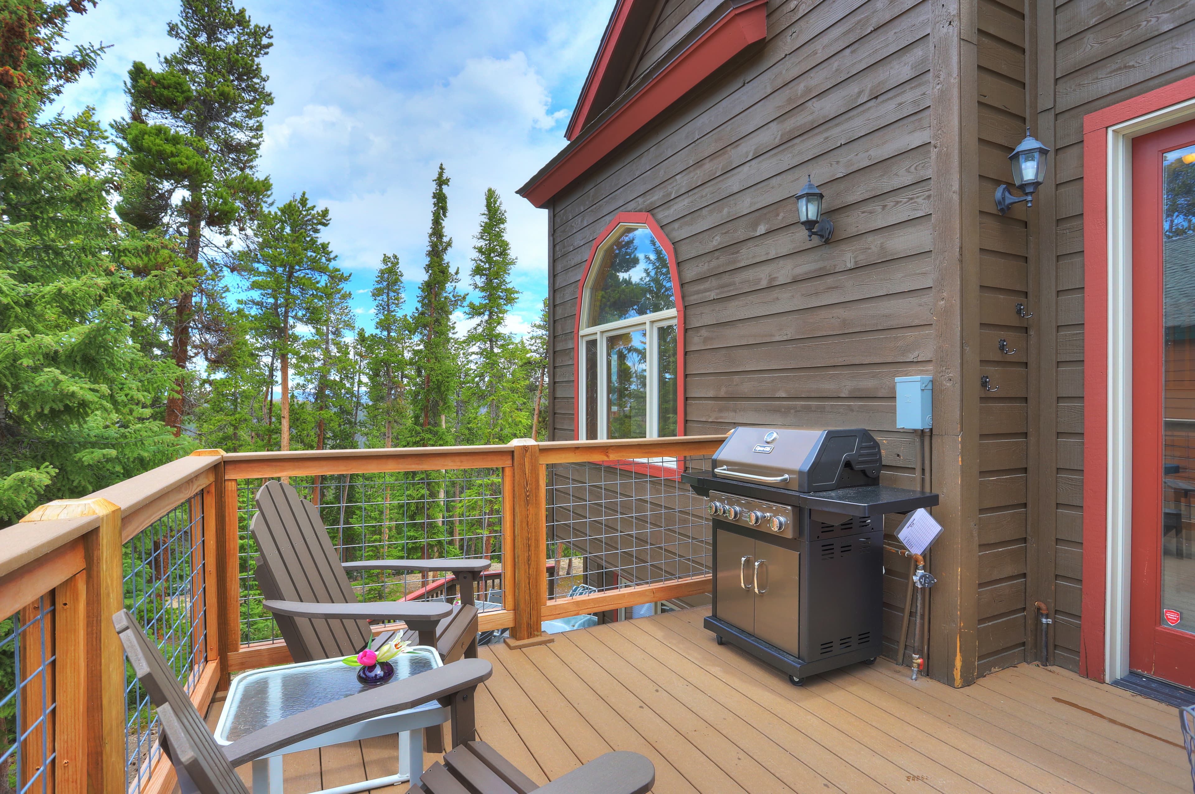 Deck - Marble Mountain Retreat - Breckenridge Vacation Rental