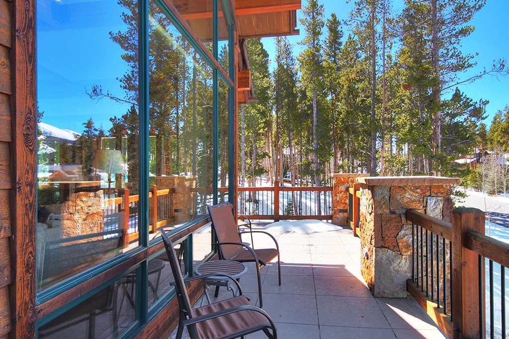 Deck - Mountain Majesty Manor - Breckenridge Vacation Rental