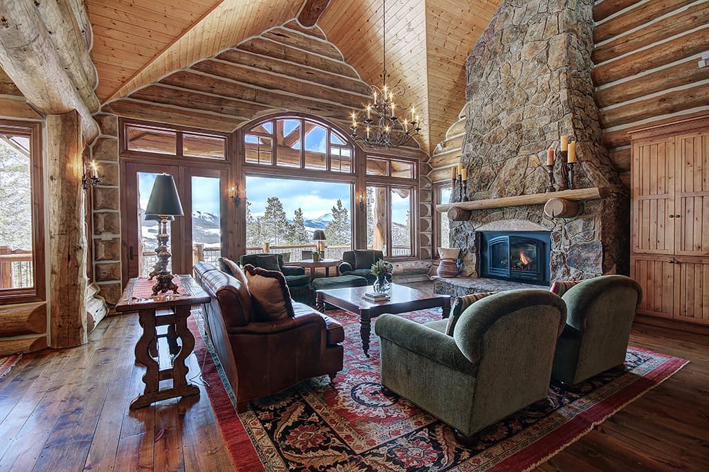 Living Room, Ten Mile Estate, Breckenridge Vacation Rentals