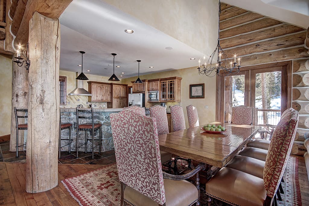 Dining Area, Ten Mile Estate, Breckenridge Vacation Rentals