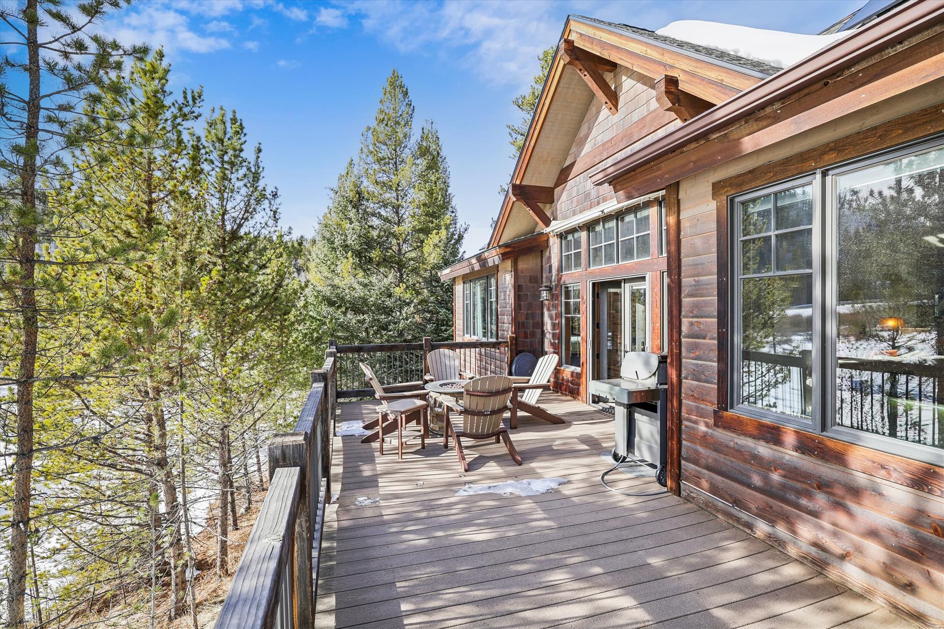 Deck, The Beaver Lodge at Breckenridge, Breckenridge Vacation Rental