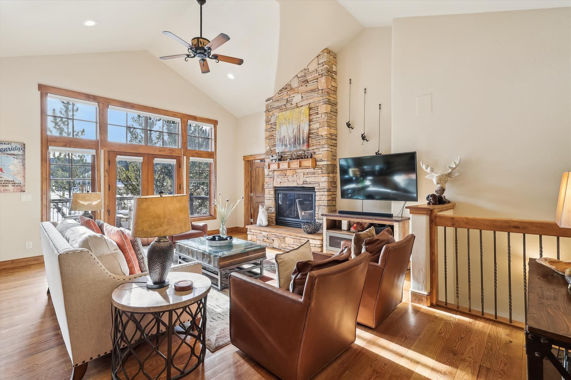 Living Room, The Beaver Lodge at Breckenridge, Breckenridge Vacation Rental