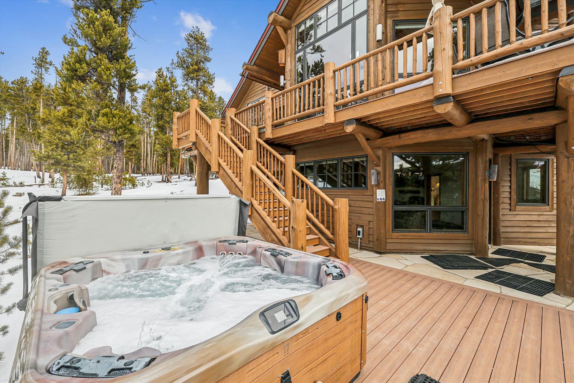 Patio - Dunkin Hill Lodge - Breckenridge Vacation Rental
