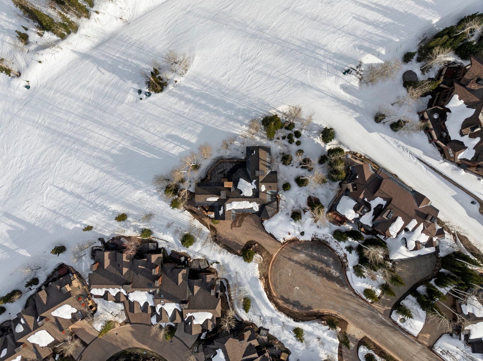 birds eye view of home