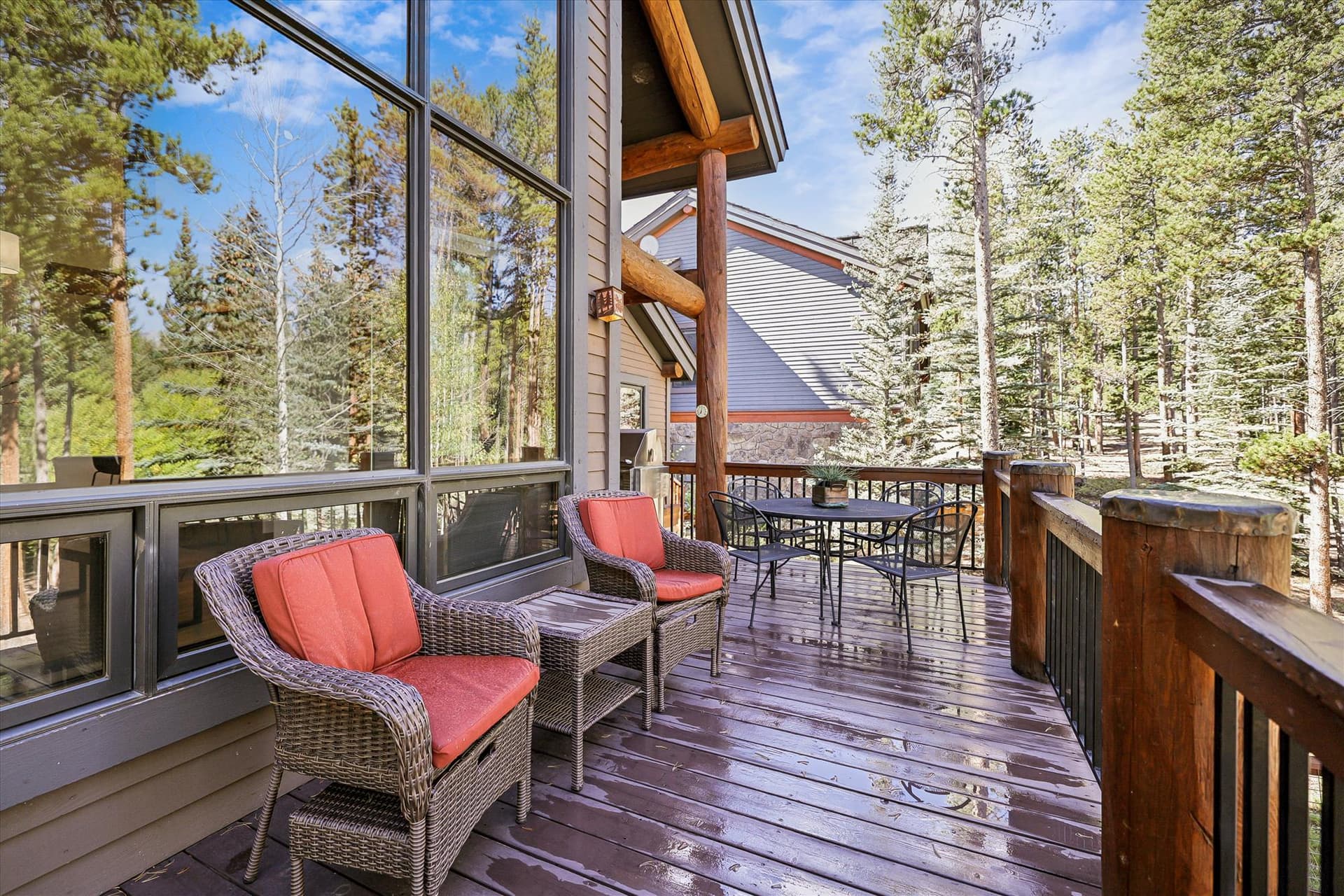Deck - Ski Inn - Breckenridge Vacation Rental