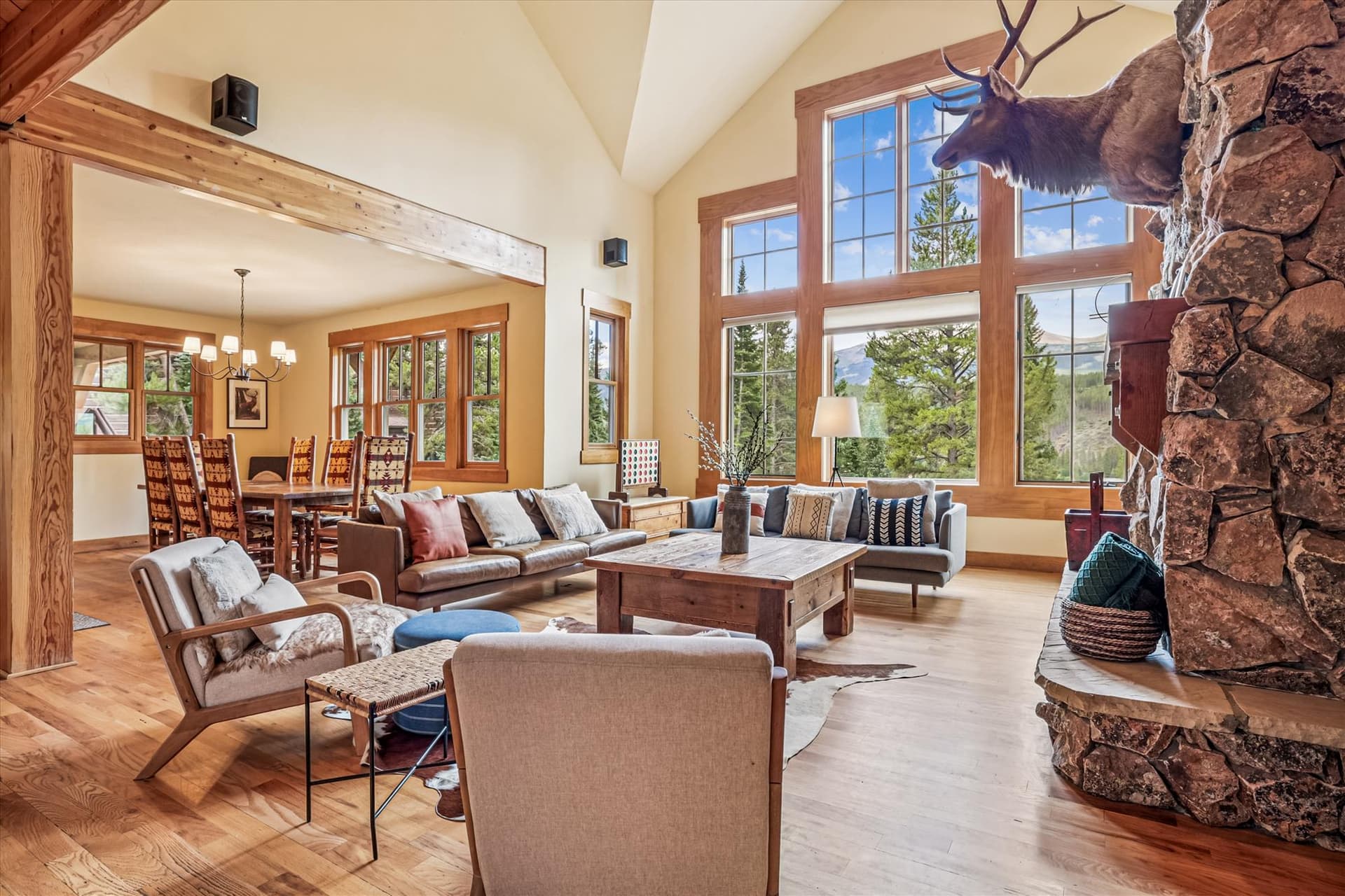 Living Area - Little Bear Lodge - Breckenridge Vacation Rental