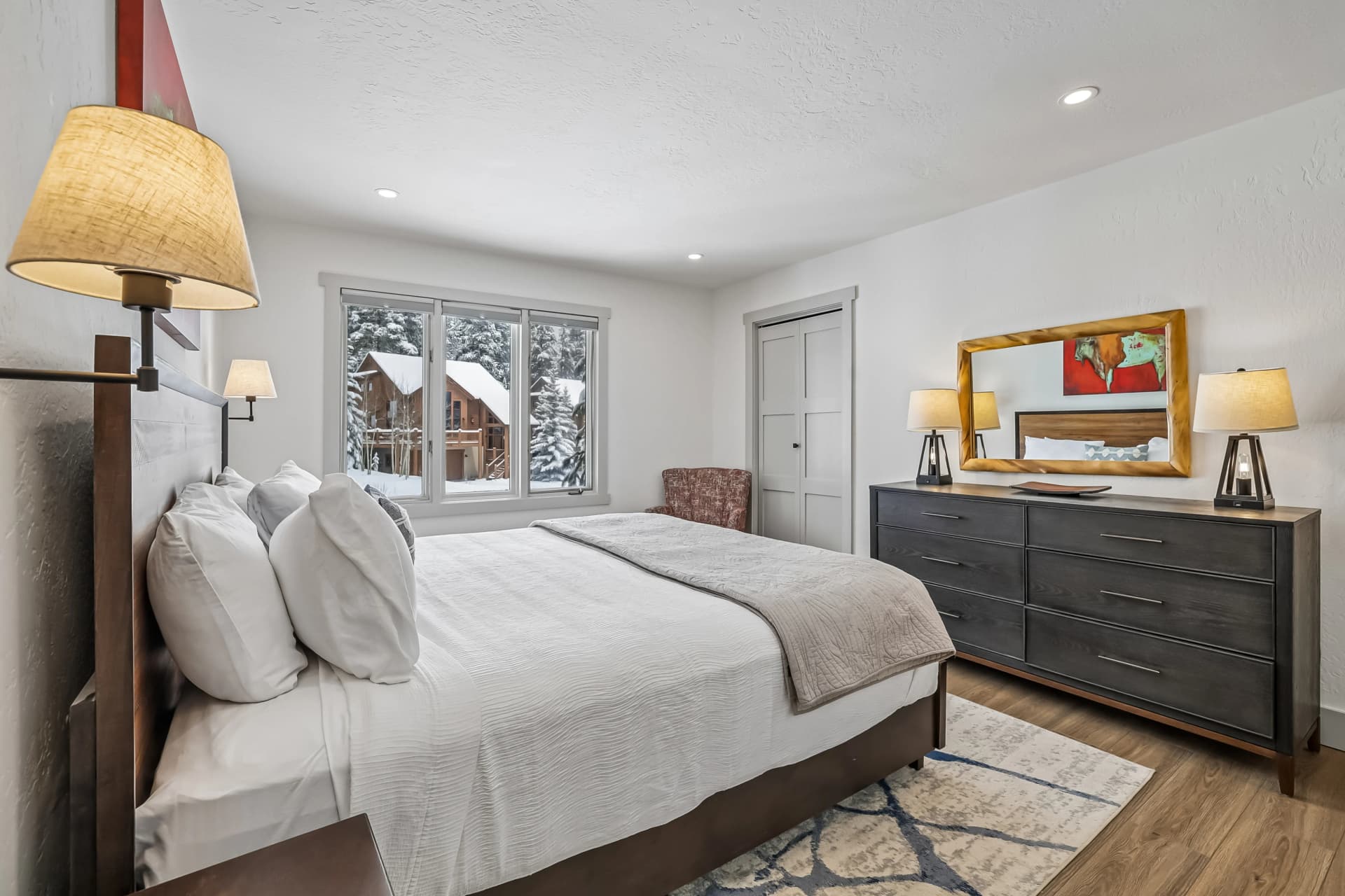Bedroom - 4 O'Clock Lodge D27 - Breckenridge Vacation Rental
