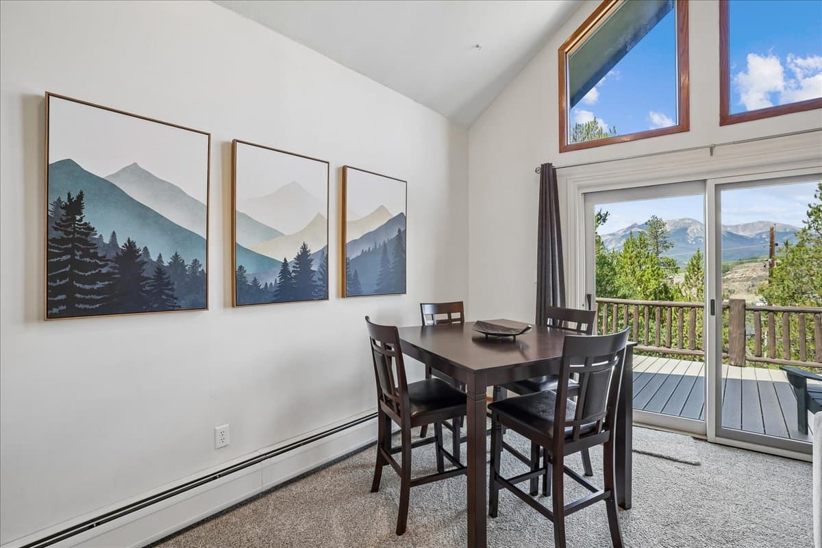 Living Area - Tenderfoot Basecamp - Dillon Vacation Rental