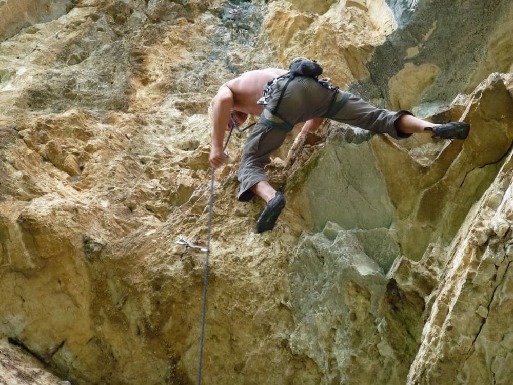 Outdoor Rock Climbing