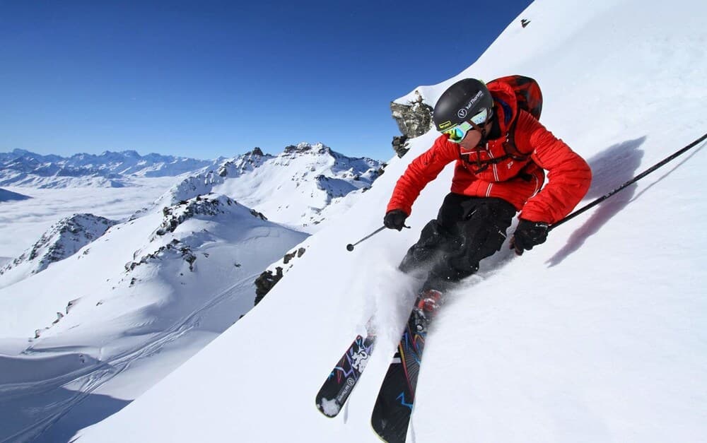 Skiing