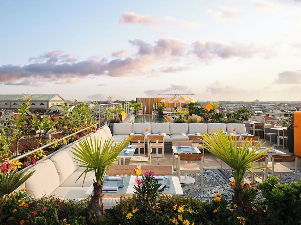 Rooftop terrace