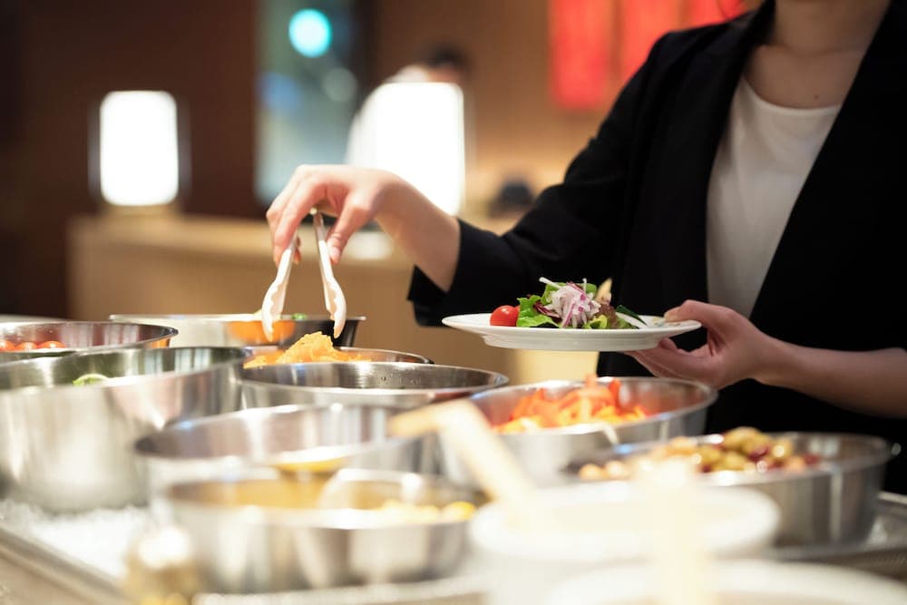Breakfast buffet