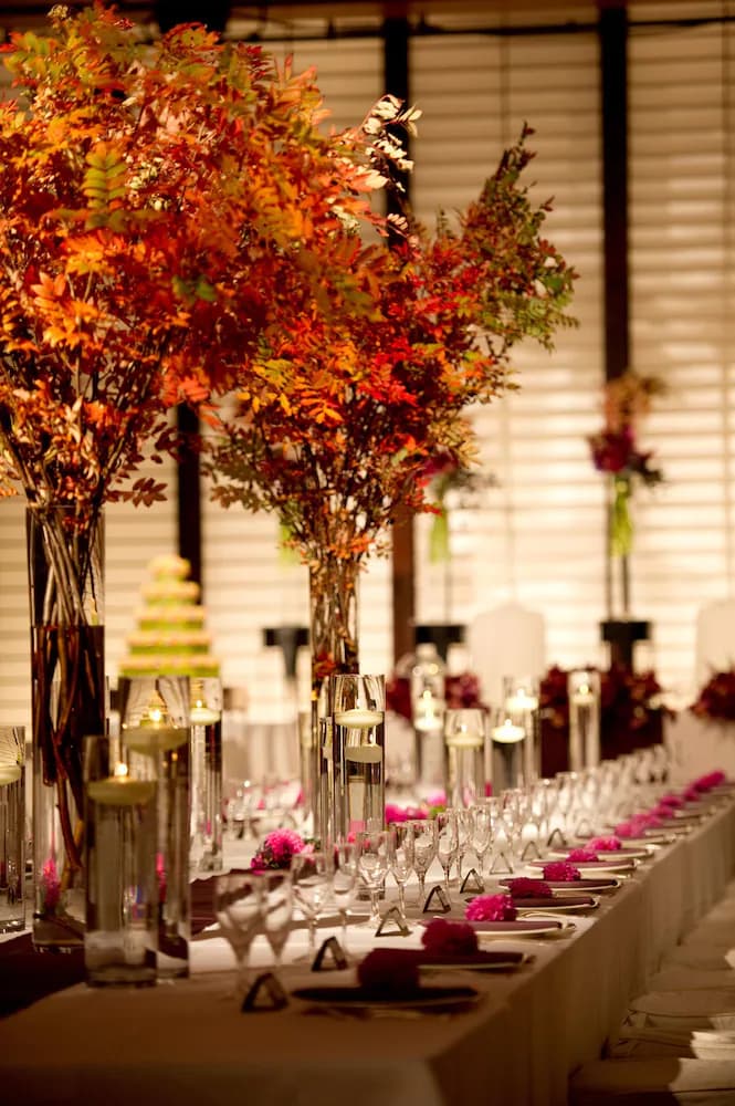 Indoor wedding