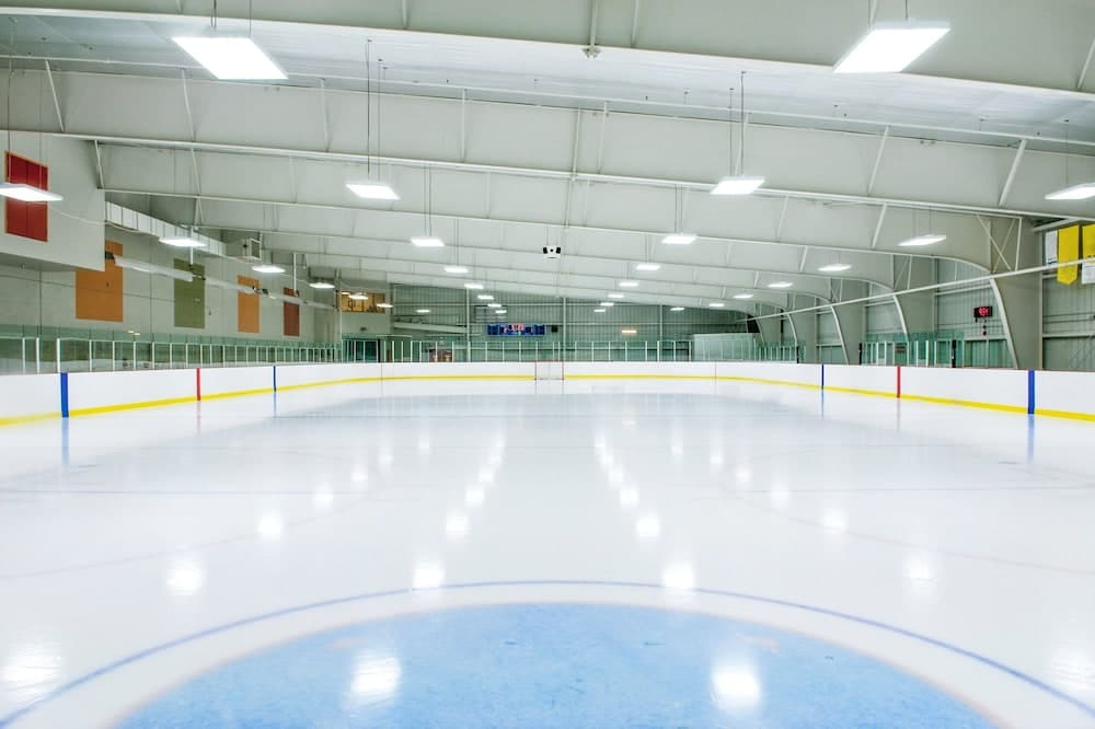 Ice skating