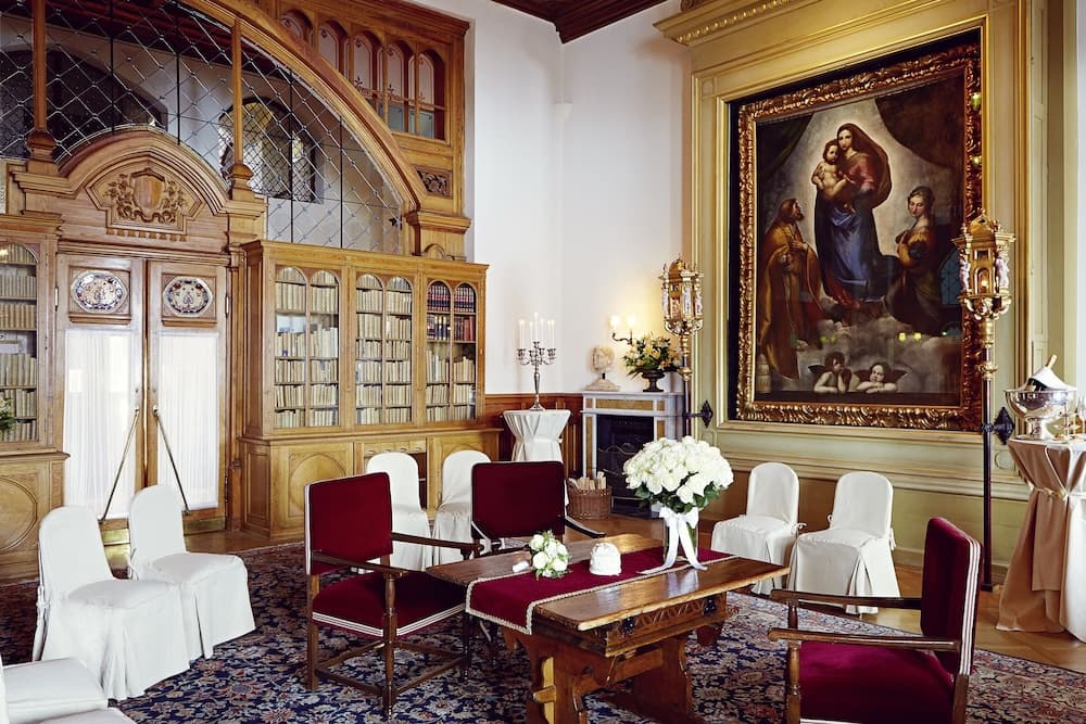 Indoor wedding