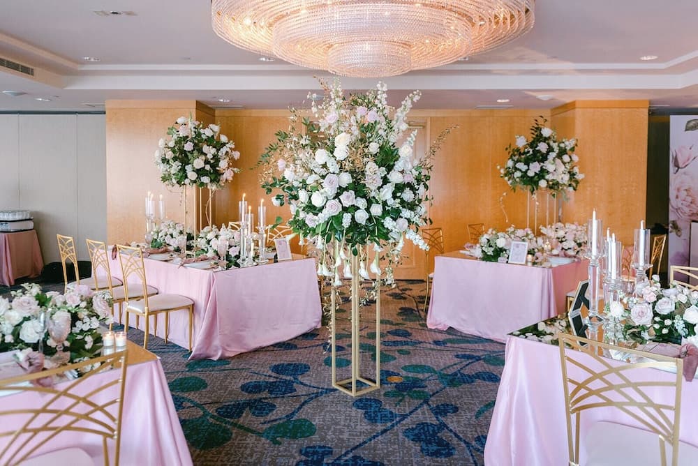 Indoor wedding