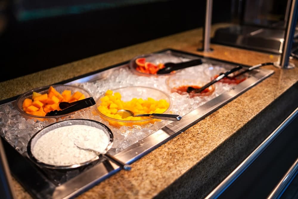 Breakfast buffet