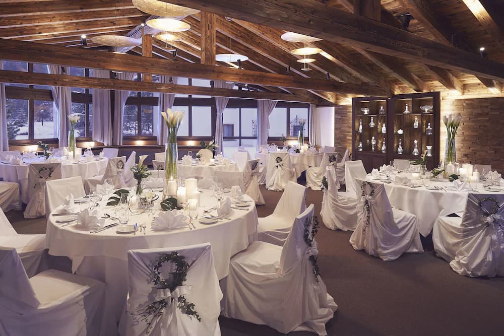Indoor wedding