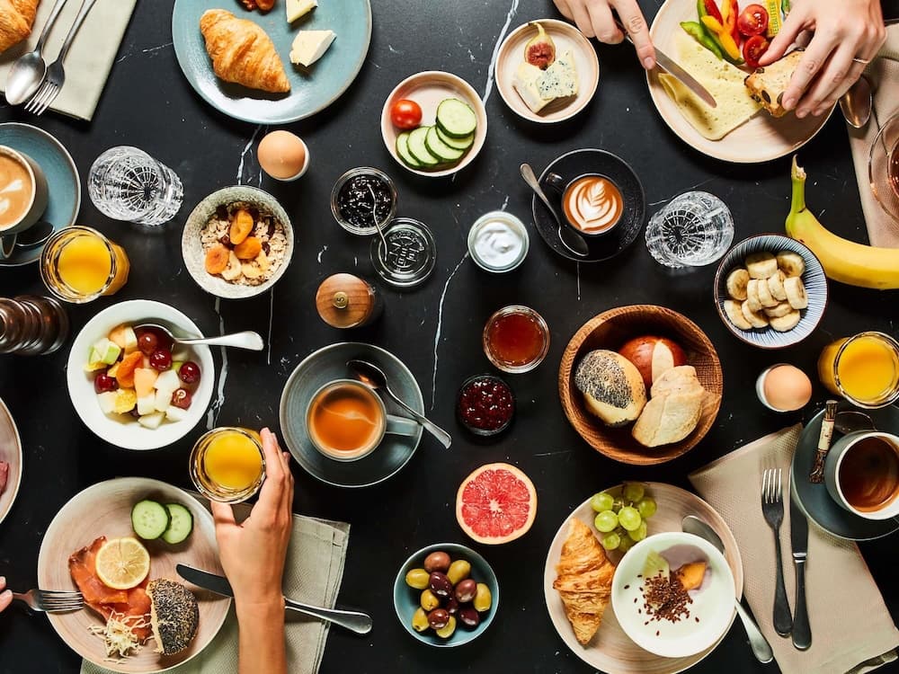 Breakfast area