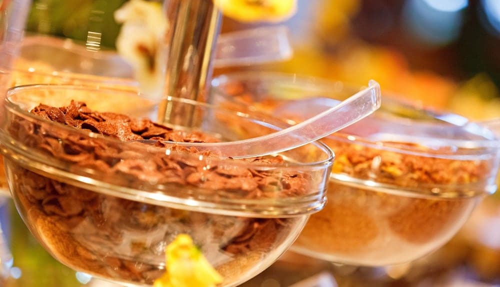 Breakfast buffet