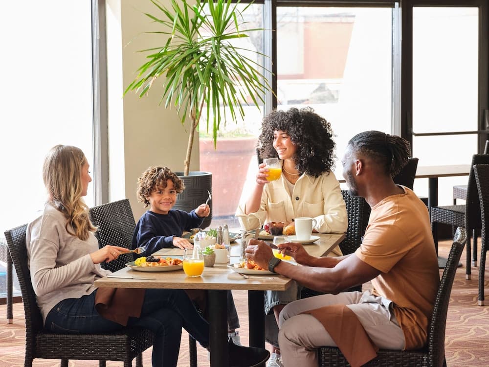 Breakfast area