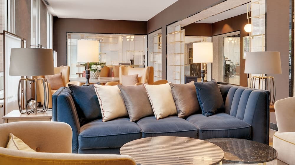 Lobby sitting area
