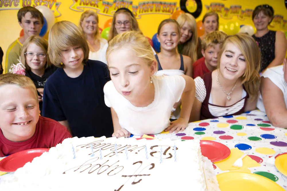Birthday party area