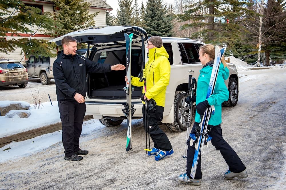 Skiing