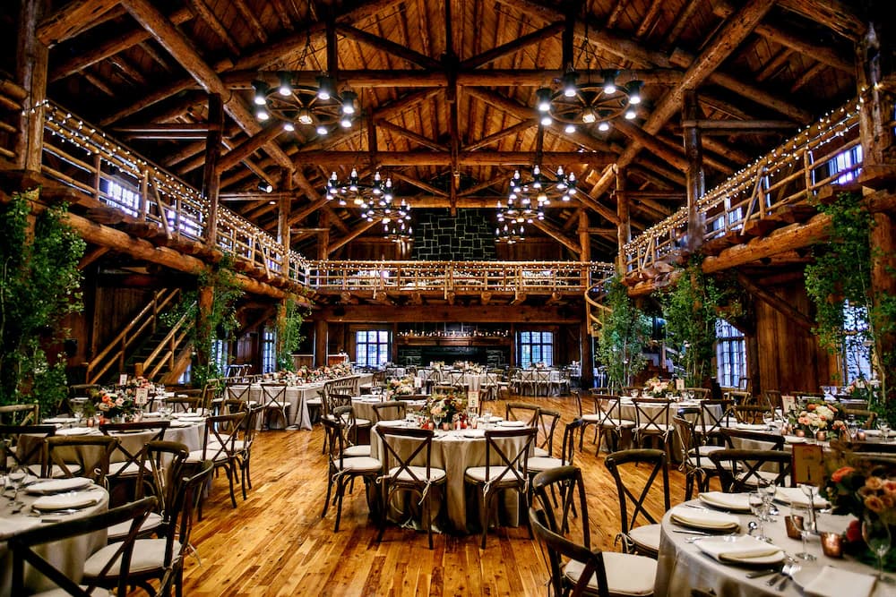 Indoor wedding