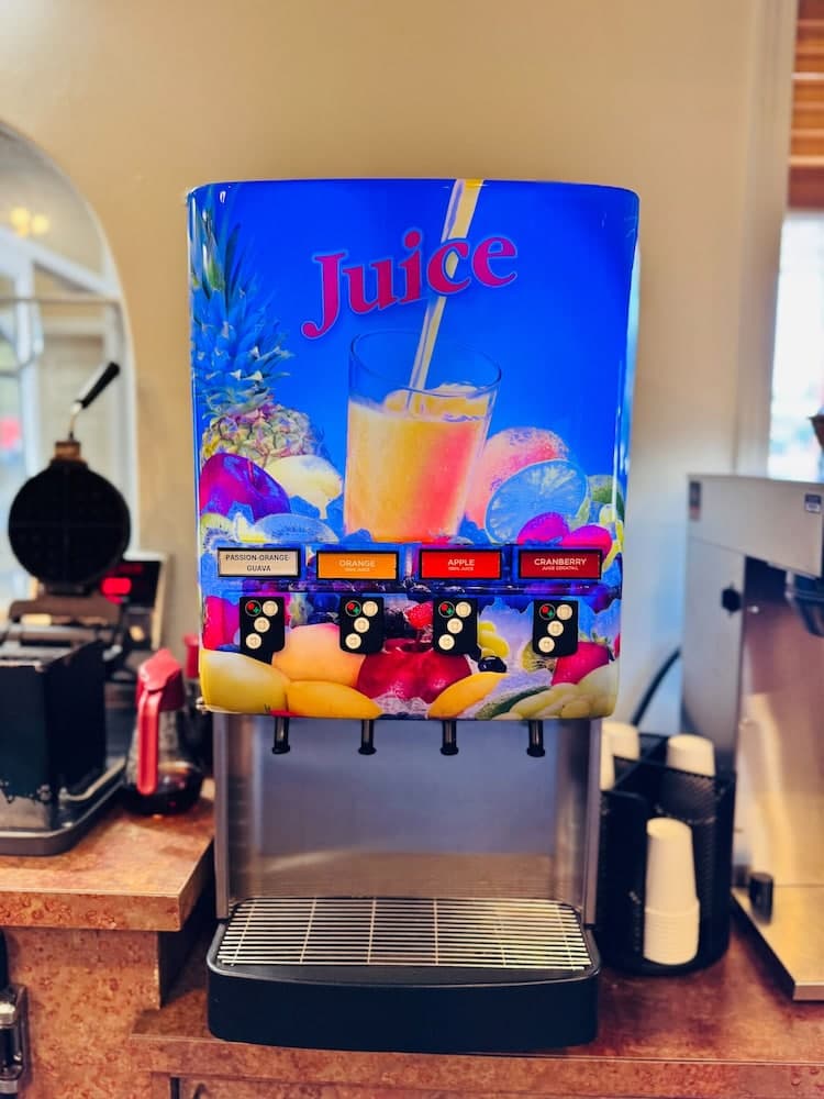 Breakfast buffet