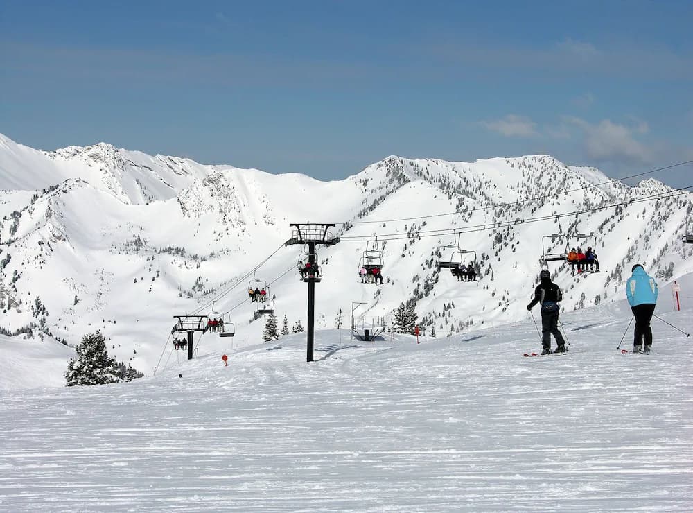 Skiing