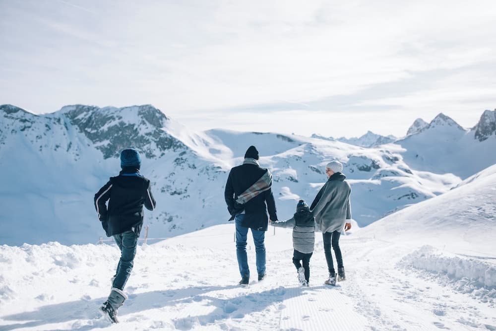 Snowshoeing