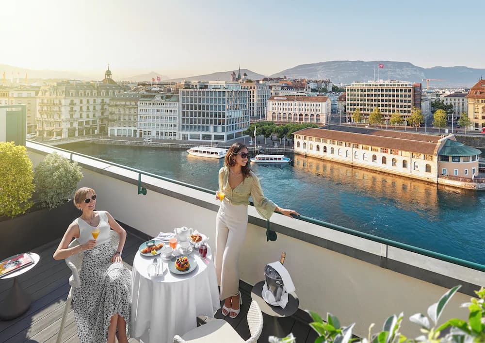 Rooftop terrace