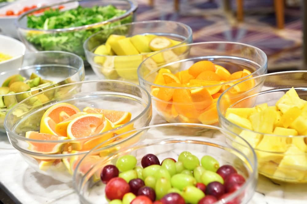 Breakfast buffet