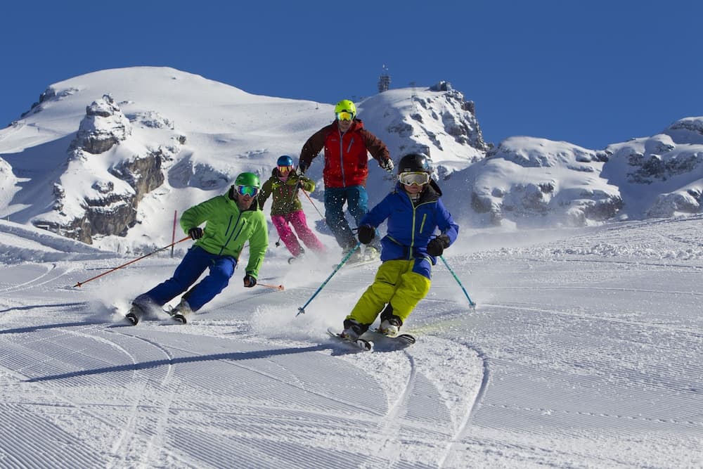 Skiing