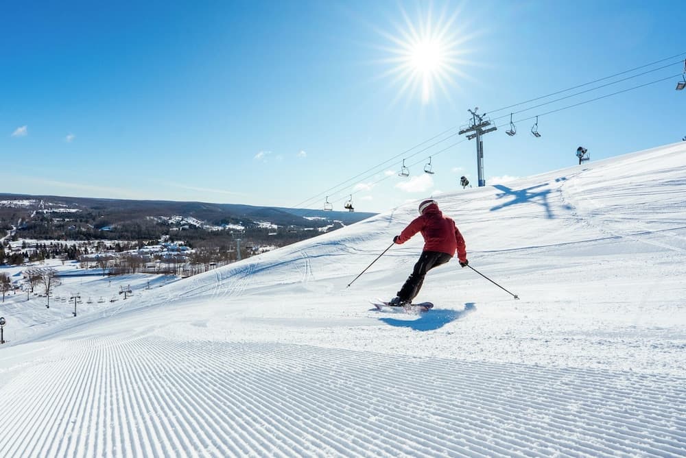 Skiing