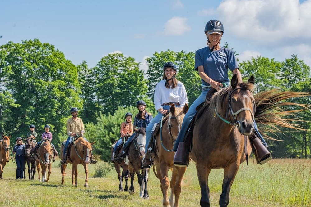 Horseback riding