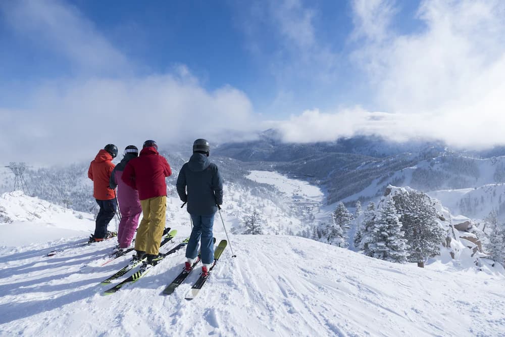 Skiing
