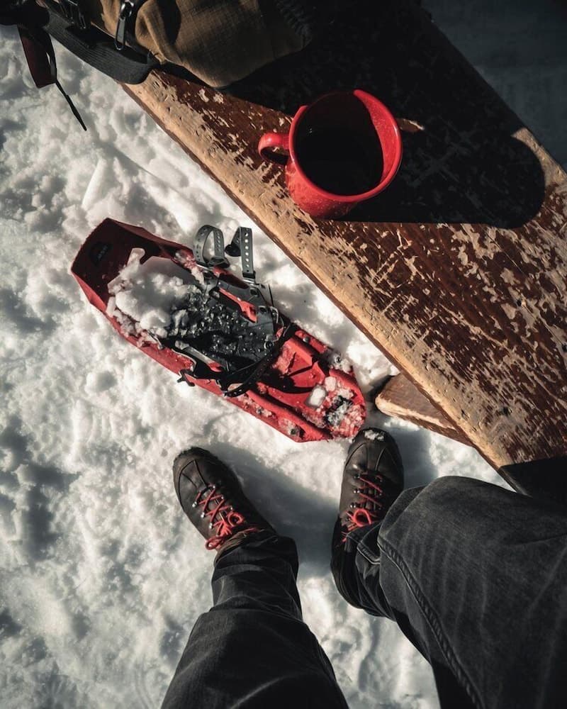 Snowshoeing