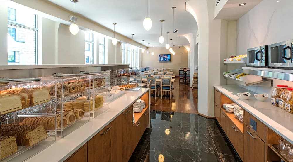 Breakfast buffet