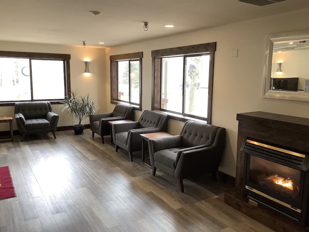 Lobby sitting area
