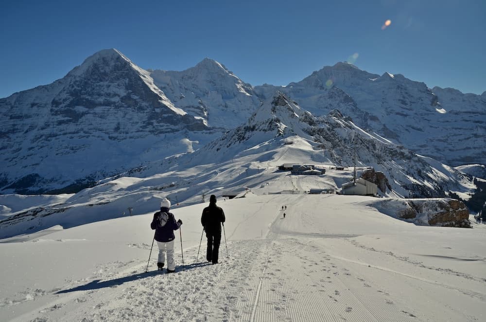 Snowshoeing