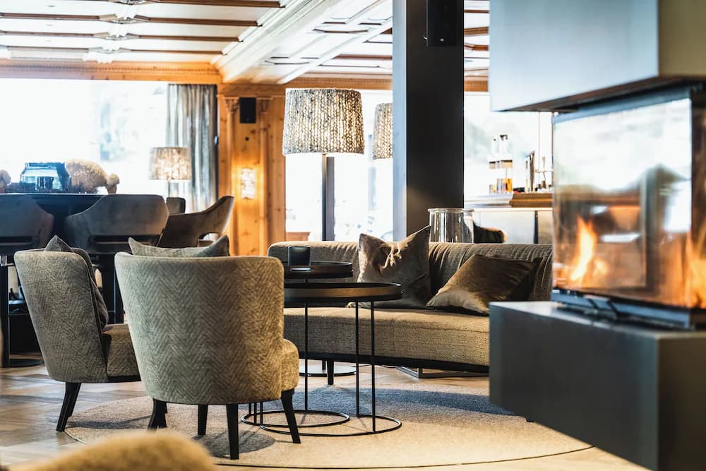 Lobby sitting area