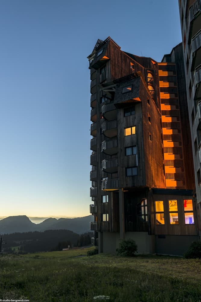 Front of property - evening/night